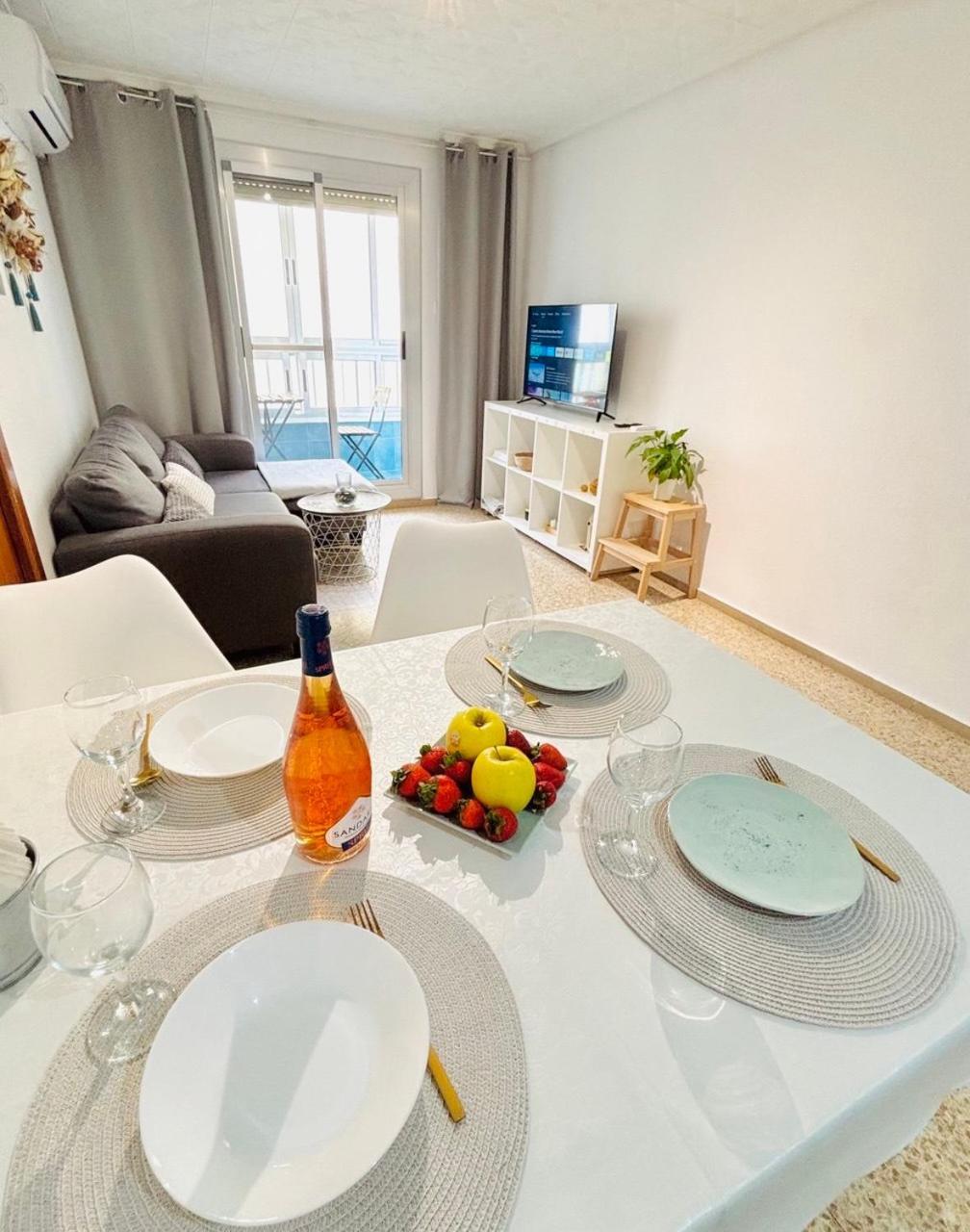 Precioso Apartamento Playa Pinedo Valencia Valência Exterior foto